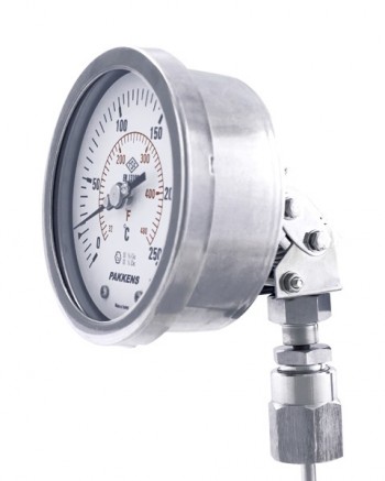 Endüstriyel Bi-Metal Termometreler Ø 100 mm. - Ayarlanabilir
